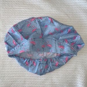 NWOT Flamingo Bouffant Style Scrub Hat 🦩